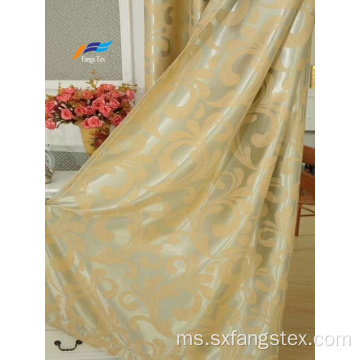 Tekstil Rumah 100% Polyester Woven Jacquard Curtain Fabric